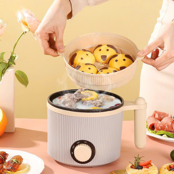 Nồi lẩu mini đa năng PLD-898 - lòng inox