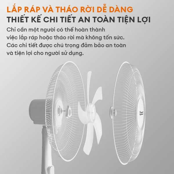 Quạt đứng Gaabor FM430M-WH05A