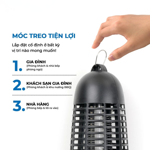 Đèn diệt côn trùng UV-A 6W KRK-060W