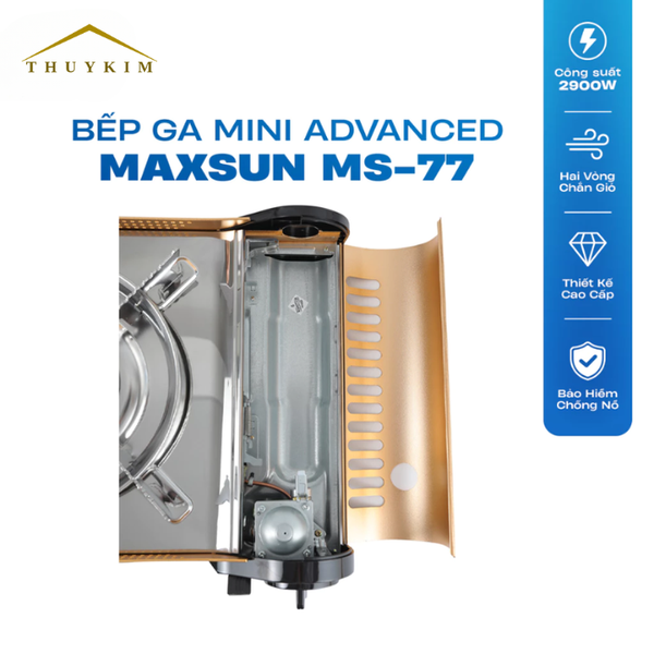 Bếp Gas Mini Maxsun MS-77