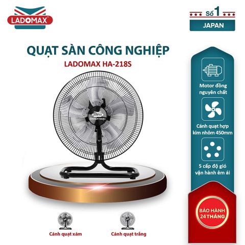 Quạt sàn cao cấp Ladomax HA-218S