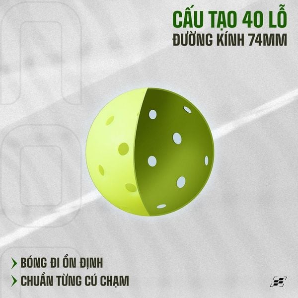 Bóng Pickleball Facolos F-Pro Advanced Gen 2