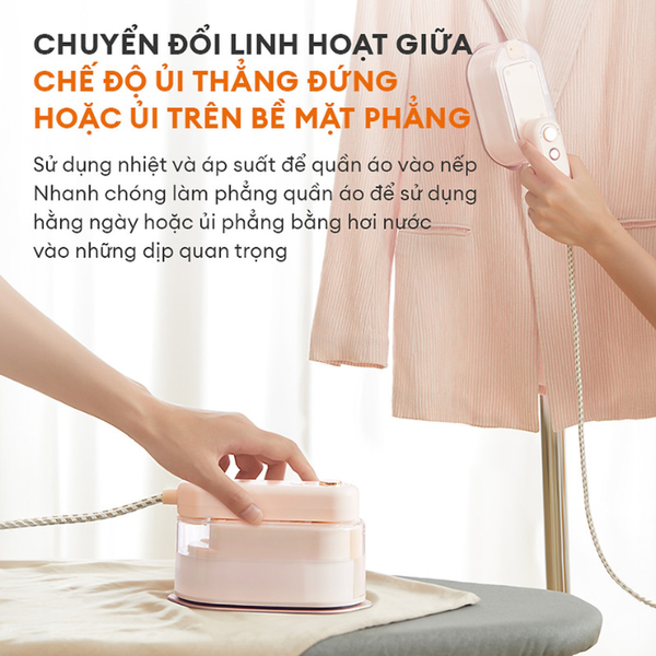 Bàn ủi hơi nước cầm tay Gaabor GS1300M-PK01A
