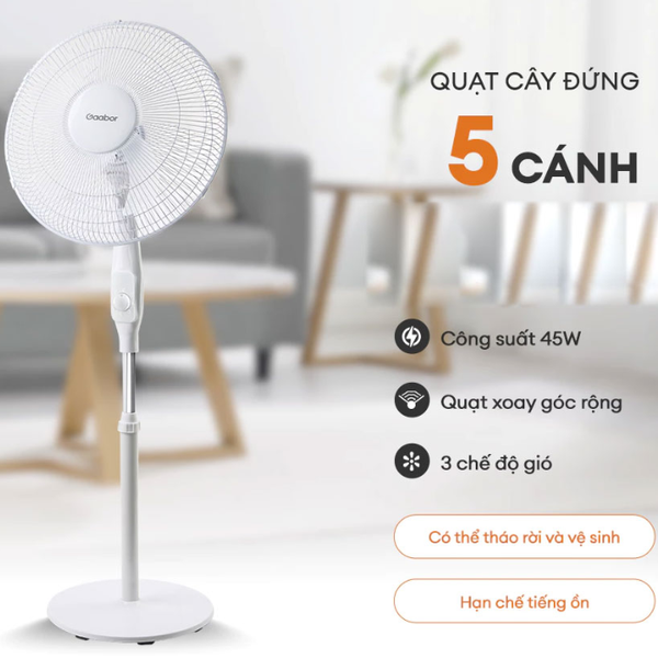 Quạt đứng Gaabor FM430M-WH05A