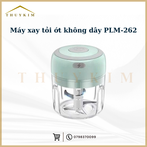 Máy xay tỏi ớt không dây PLM-262