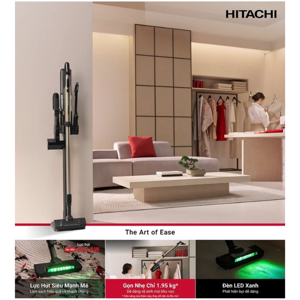 Máy hút bụi không dây Hitachi PV-XH4P