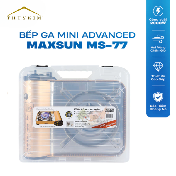Bếp Gas Mini Maxsun MS-77