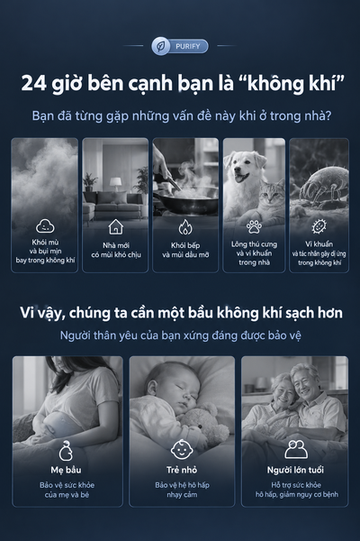 Máy lọc không khí mini để bàn PLYJ-151