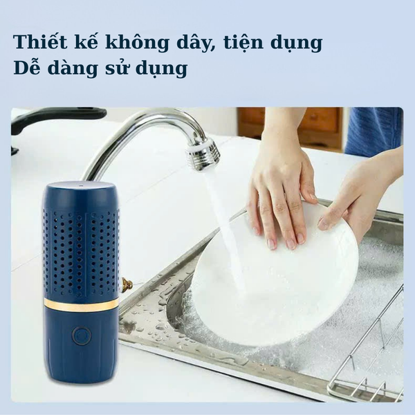 Máy làm sạch rau quả mini không dây YL-688