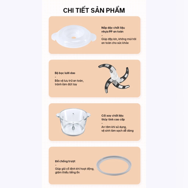 Máy xay thịt Aqua GGS201R