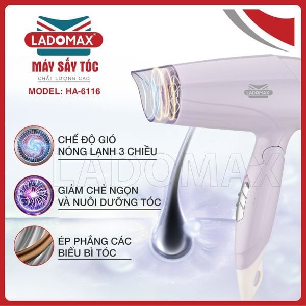 Máy sấy tóc Ladomax HA-6116