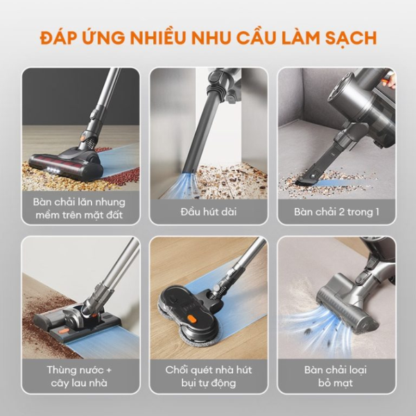 Máy hút bụi không dây Gaabor GVCL-D10APlus