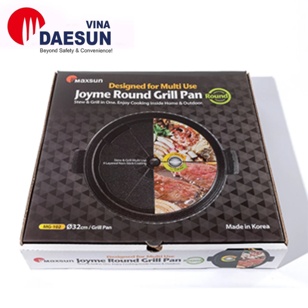 Chảo Nướng Chống Dính, Không Khói Maxsun (Tròn)
