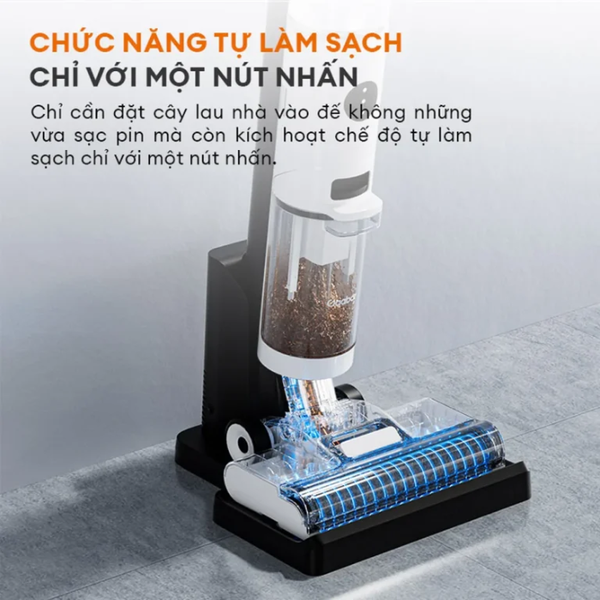 Máy hút bụi lau nhà Gaabor VCF8T-WH01A