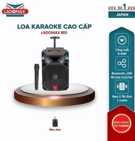 Loa kéo karaoke Ladomax 805