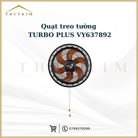 Quạt treo tường TURBO PLUS VY637892