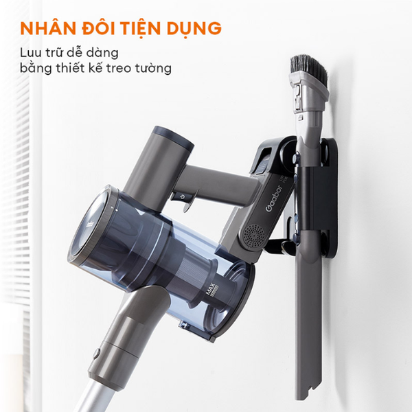 Máy hút bụi không dây Gaabor VCL10E-BK01A