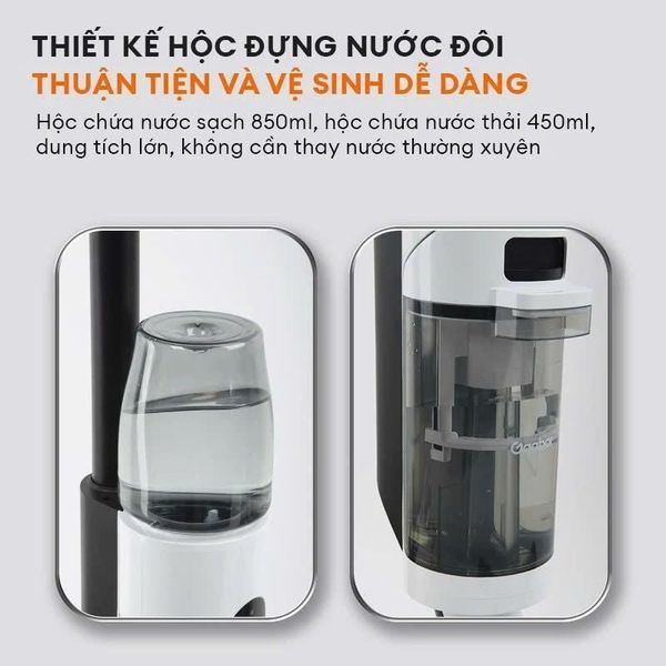 Máy hút bụi lau nhà không dây VCF8T-WH01A