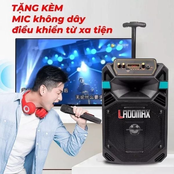 Loa kéo karaoke Ladomax 805