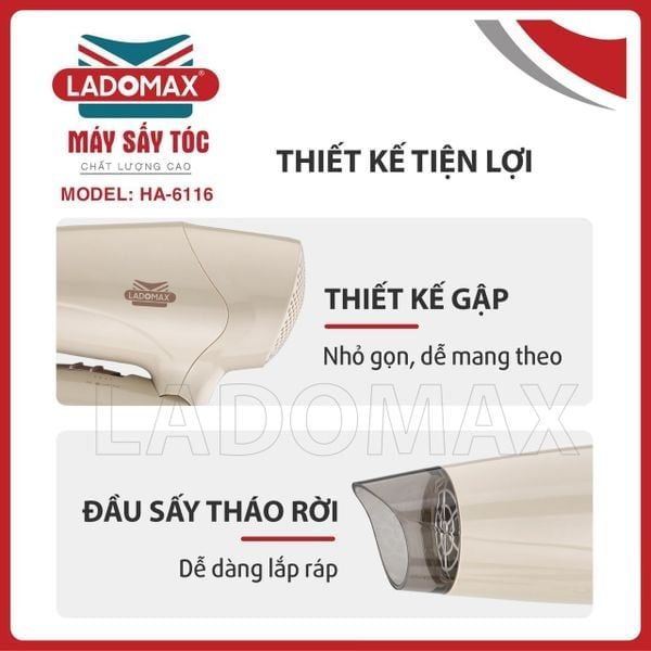 Máy sấy tóc Ladomax HA-6116
