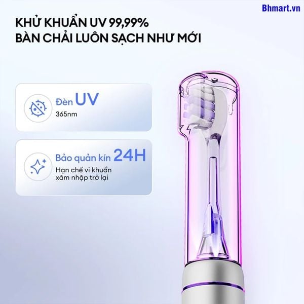 Bàn chải điện Deerma YS01 trắng NEW