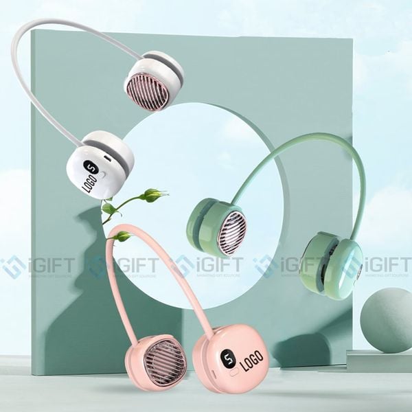 Quạt đeo cổ rút gọn 5 cấp độ