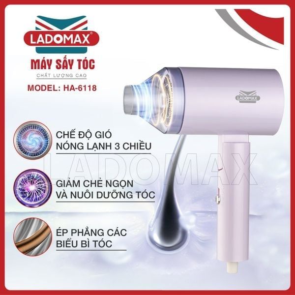 Máy sấy tóc Ladomax HA-6118