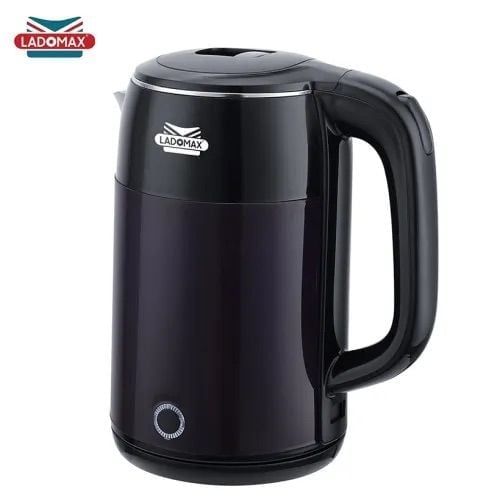 Ấm đun siêu tốc inox 2  lớp cao cấp Ladomax HA-883