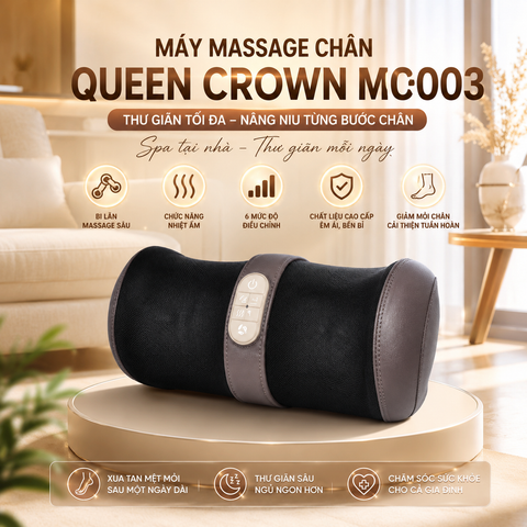 Máy massage chân Queen Crown MC003