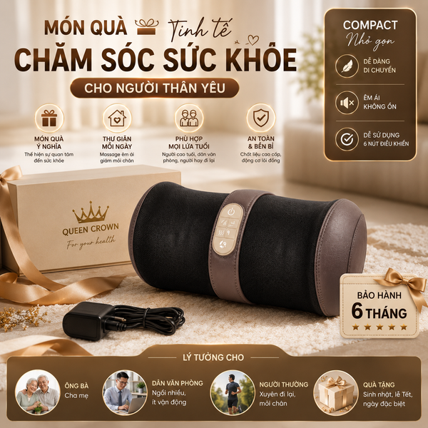 Máy massage chân Queen Crown MC003
