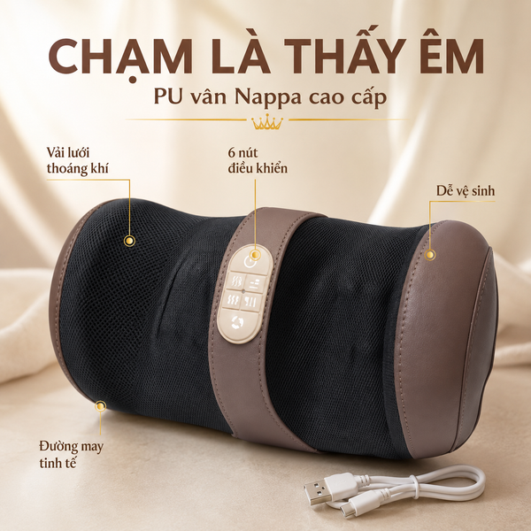 Máy massage chân Queen Crown MC003