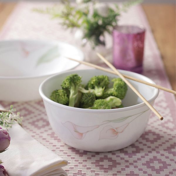 SET 6 Cái – Tô chén dĩa thủy tinh CORELLE LilyVille (6-LV) 6-LV