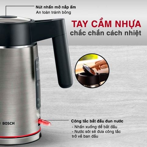 Ấm đun nước Bosch TWK6M480