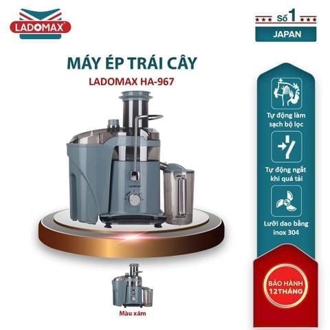 Máy ép trái cây cao cấp công suất lớn Ladomax HA-967