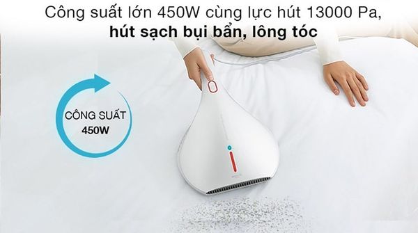 Máy hút bụi đệm giường DEERMA CM800