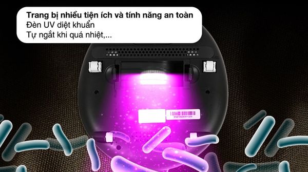Máy hút bụi đệm giường DEERMA EX919
