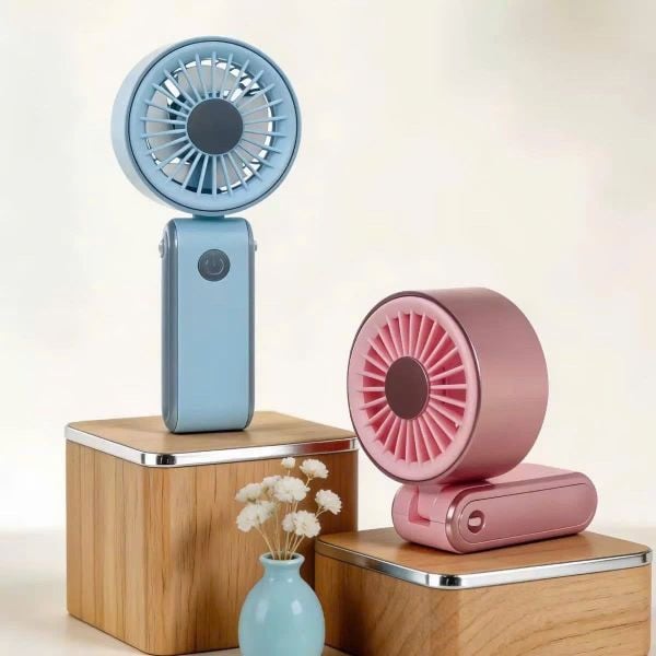 Quạt mini dùng pin sạc YM88265 - có dây đeo