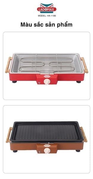 Bếp nướng điện Ladomax HA-1186