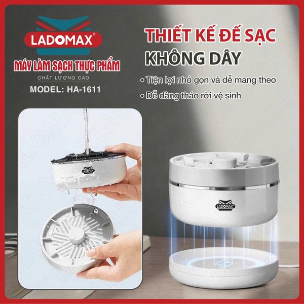 Máy làm sạch thực phẩm Ladomax HA-1611