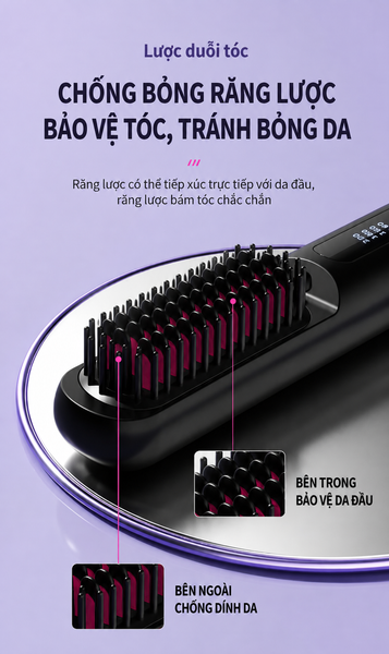 Lược duỗi tóc PLQH-20