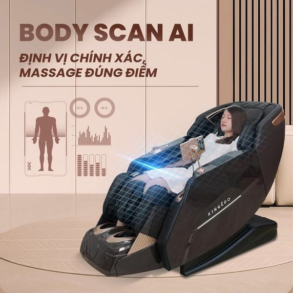 Ghế Massage KingEdo KL980 Luxury
