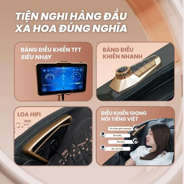 Ghế Massage KingEdo KL980 Luxury