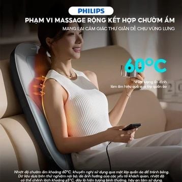 Máy massage lưng Philips PPM8502