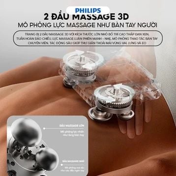 Máy massage lưng Philips PPM8502