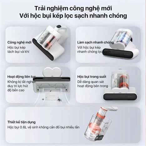 Máy hút bụi đệm giường Deerma DEM-CM980