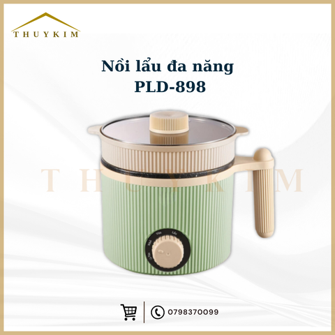 Nồi lẩu mini đa năng PLD-898 - lòng inox