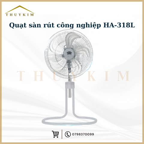 Quạt sàn rút công nghiệp HA-318L