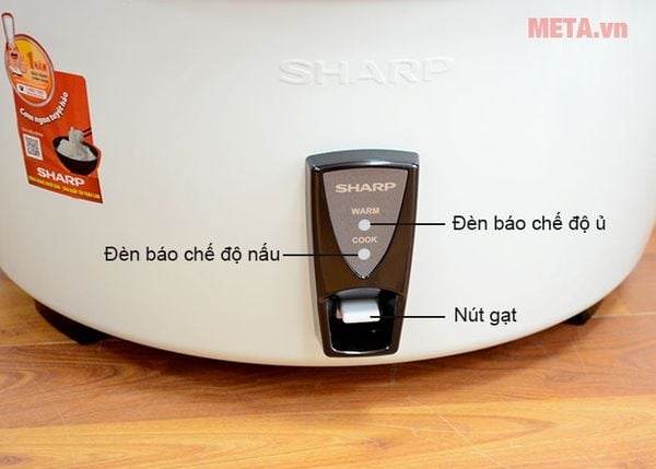 Nồi cơm điện Sharp KSH-1010V 10 lít