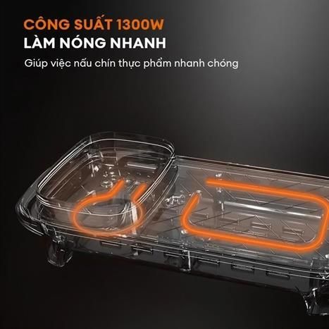Nồi lẩu điện Gaabor EH-M01A 1.7 lít