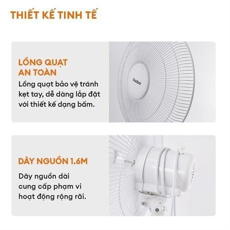 Quạt đứng Gaabor FM430M-WH05A 45W